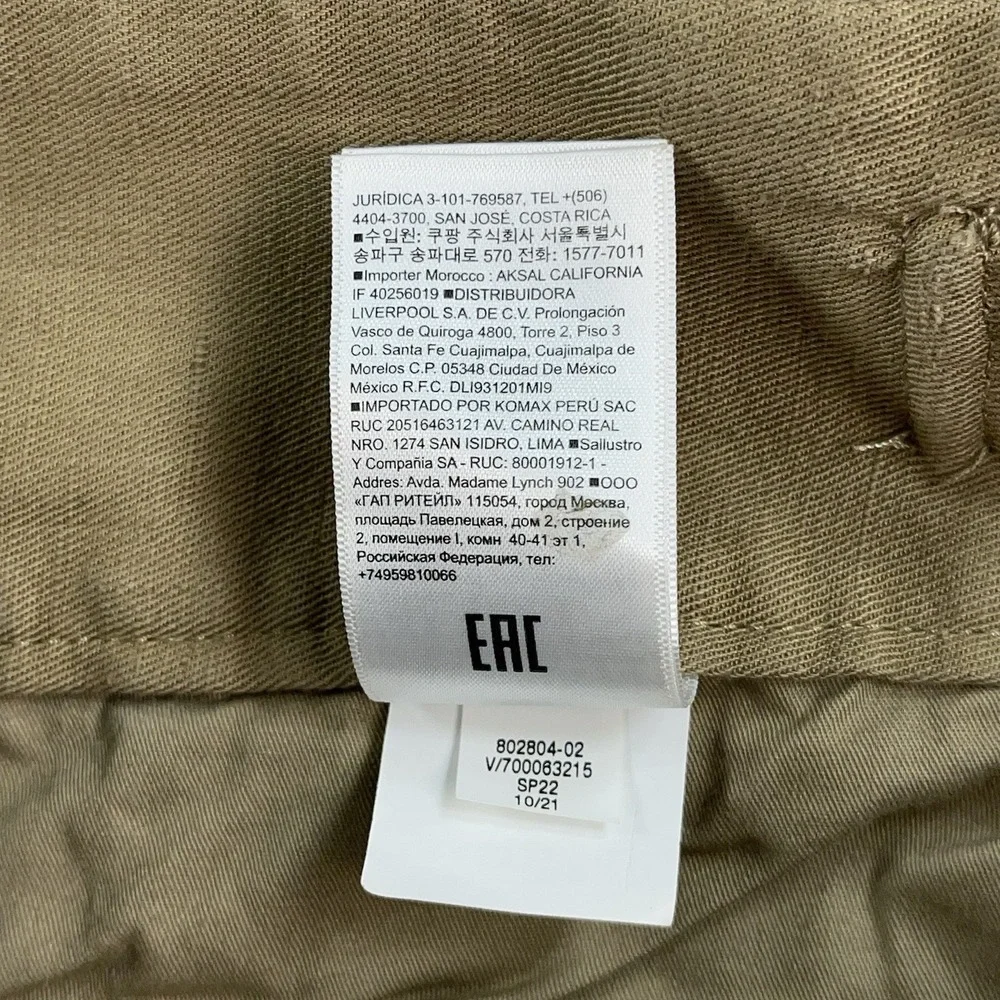 Banana Republic Gurkha Pants Womens 6 L30 Safari Heritage Explorer Cotton Linen